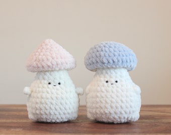 Mushroom Crochet Pattern  Plushies Amigurumi PDF Pattern