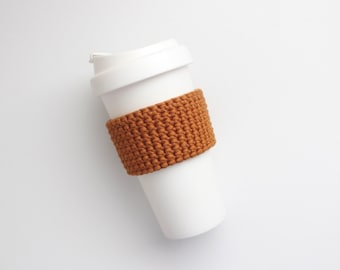 Thermal Cup Cozy Crochet Pattern PDF