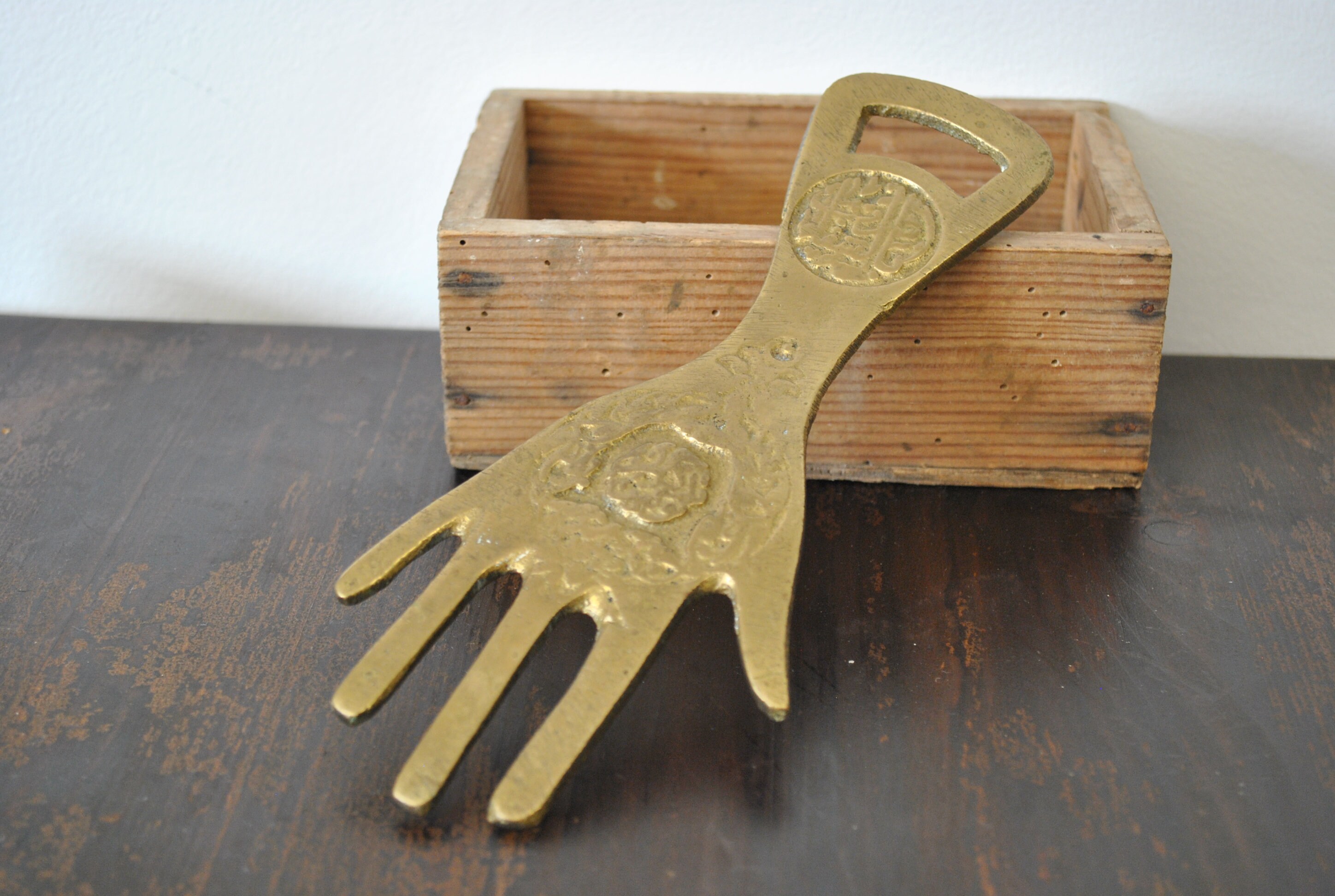 Décapsuleur Main en Laiton