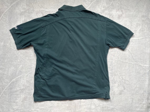 Olive green fila shirt 2025