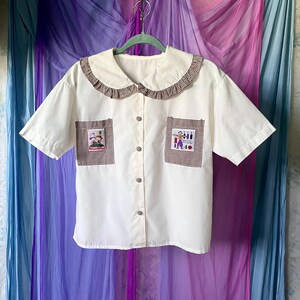 Clown Collar Blouse - Etsy