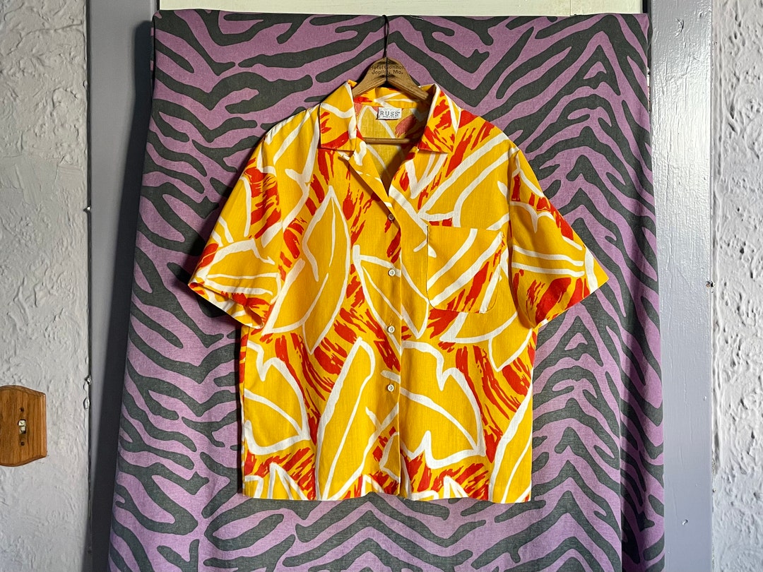 Abstract Women's Hawaiian Shirt