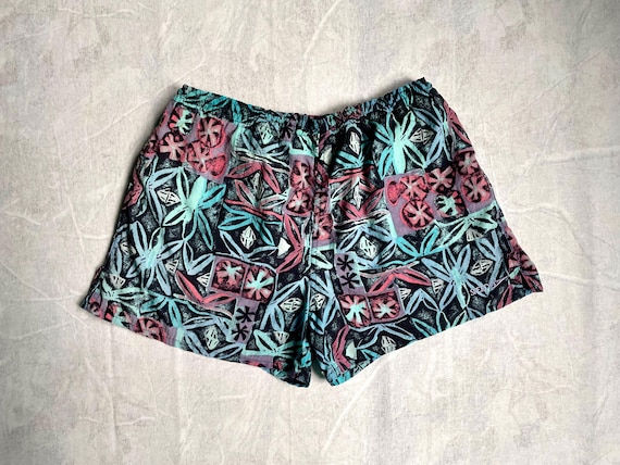 1980s Speedo swim shorts w/ pockets 4” inseam large vintage swim