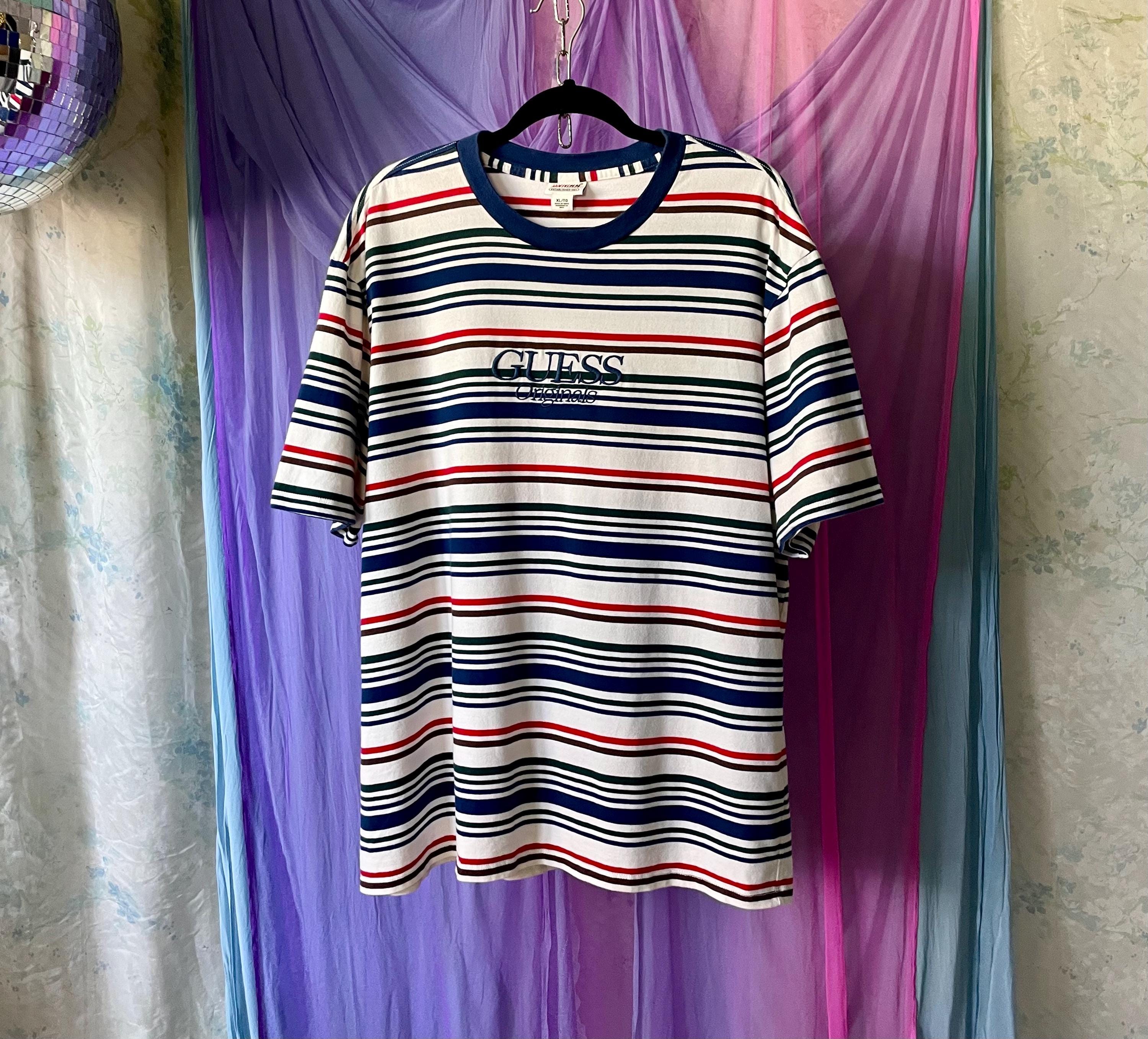 90s Guess Stripe - Etsy