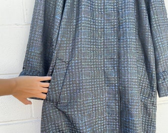 ジャケット・アウター 80's Aquascutum Aqua5 BALMACHAN COAT 38 80s AQUASCUTUM Trench Coat Balmacaan / Vintage Belted Mac