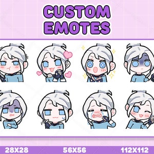 Jett Valorant Twitch Emotes Pack, Jett Valorant Twitch Emotes, Twitch Emotes For Streamer, Discord Emotes, Jett Emotes Pack