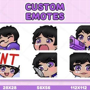 Pack de 6 gestos de Twitch de Valorant de Iso, gestos de Twitch de Valorant de Iso, gestos de Twitch para streamers, gestos de Discord, pack de gestos de Iso, gestos de Valorant