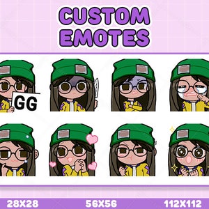 Killjoy Valorant Twitch Emotes Pack, KJ Valorant Twitch Emotes, Twitch Emotes For Streamer, Discord Emotes, Killjoy Emotes Pack