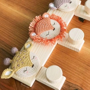 Wooden Hanger/Amigurumi Wooden Hanger/Baby Room/NewbornRoom/BabyRoomDecor/CrochetPattern/AmigurumiPattern/Crochet/Pattern/AmigurumiToys