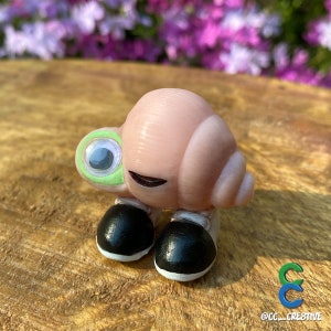 Marcel the Shell Fan Art 3D Print Magnetic Figure - Etsy