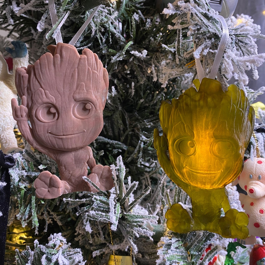 Baby Groot Ornament 3D Print - Etsy
