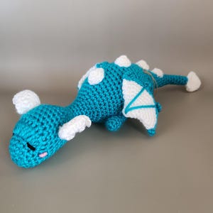 Handmade Crochet Fairy Dragon Stuffed Animal