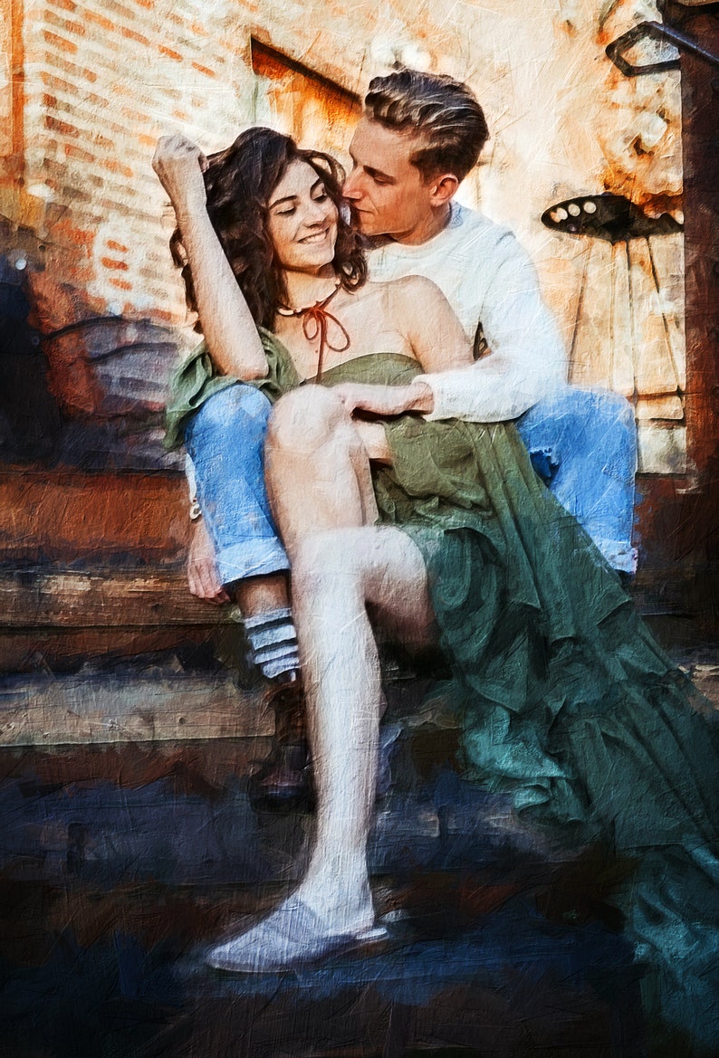 Turn Any Photo Into A Painting Painting Commission Convert Etsy