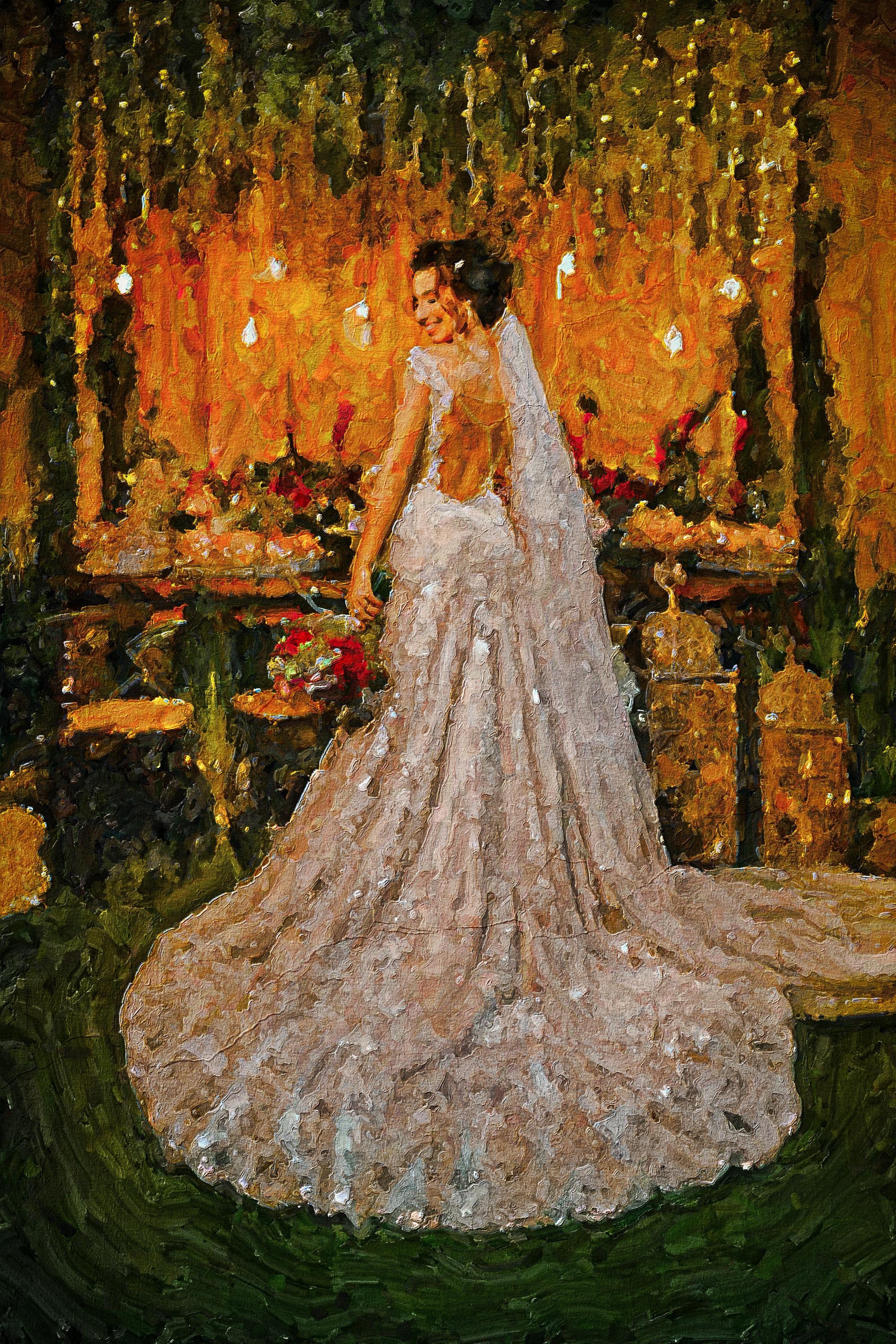 Custom Portrait From Photo, Couple Proposal Portrait, Oil Paintings, Digital Drawn Illustration, Wedding Portrait, 1st Anniversary Gift
