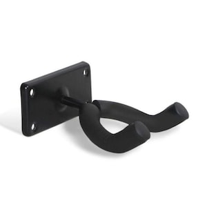 Metal Wall Mount Guitar Holder - by Budreau Guitars