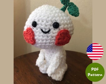 Patrón de planta de judías a crochet: Muñeca Quby Pentol (Patrón PDF)