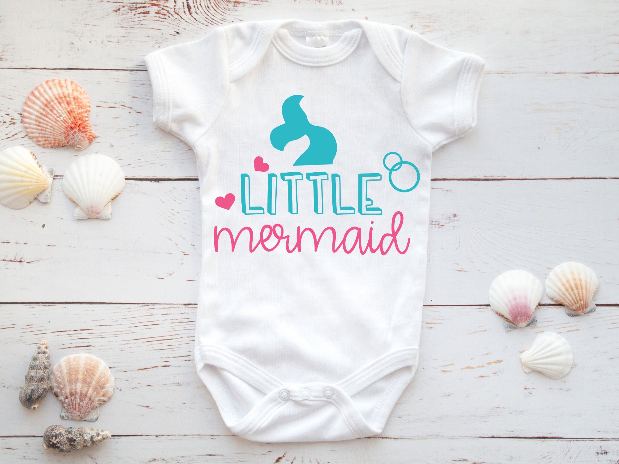 Discover Little Mermaid | Funny Baby Onesie | Newborn Onesie