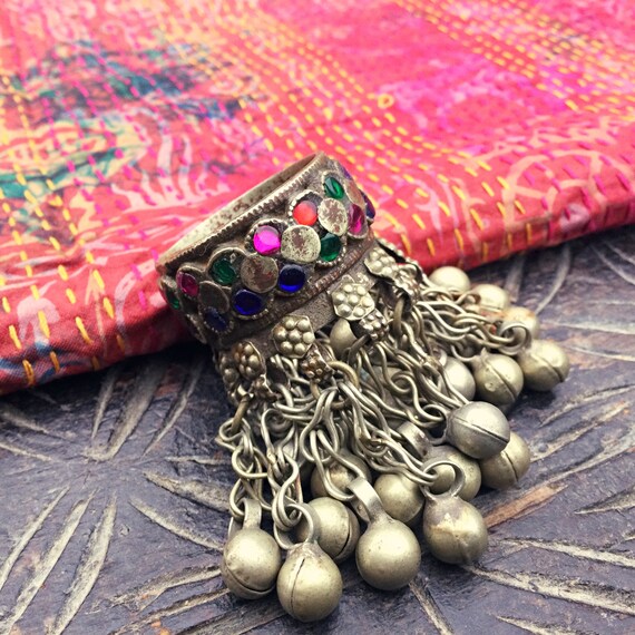 Belly dance ring, Statement ring, Nomads jewelry,… - image 2