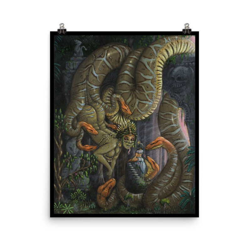 Nagi Badalā, Nature's Retribution - Poster Print