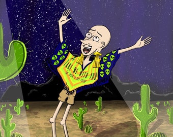 Aliens Digital Print