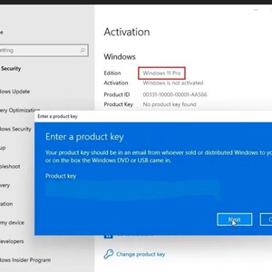 Windows 11 Pro Oem Lifetime Use License Key Code zdjęcie 3