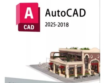 AutoCAD 1 Year Subscription 2025/2024/2023/2022 For Pc/Mac Genuine License Key Drafting Drawing Tool Software