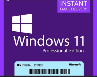 Code clé de licence à vie pour Windows 11 Professionnel OEM