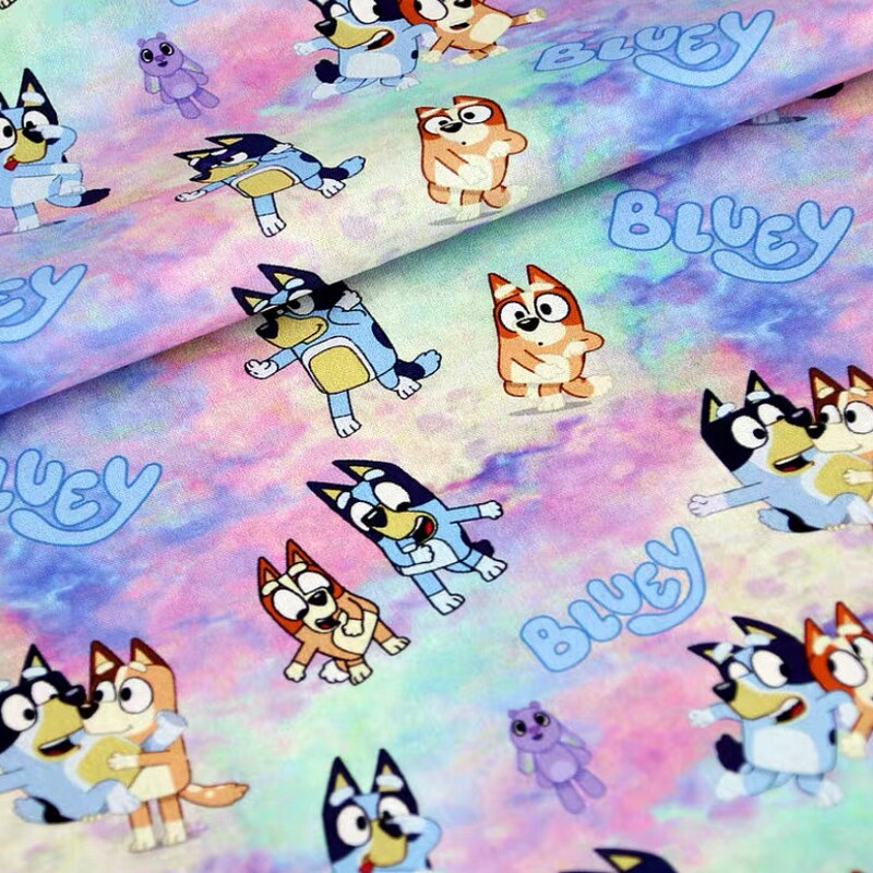 Bluey Fabric by the Yard - Etsy