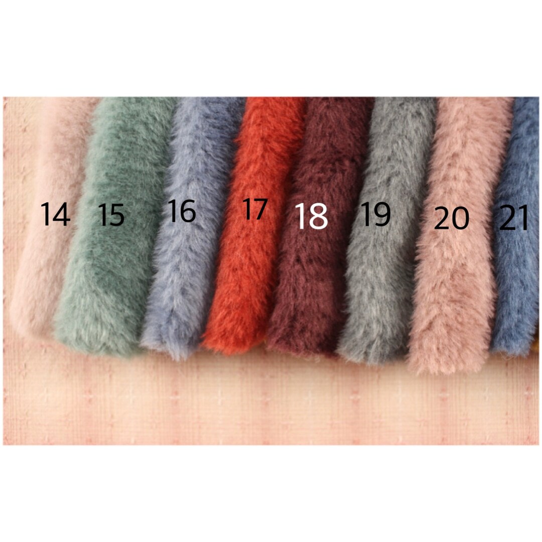 Hase kunstfell 5mm haar flauschiger stoff, teddy machen kaninchen stoff, diy nähen stoff Etsy.de