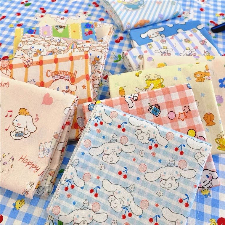 Cute cartoon cinnamor fabric cotton DIy