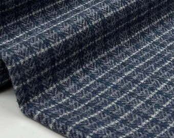 Heavyweight Wool Blend Fabric, 450G/M Thick Winter Sewing Material, 150CM Wide Textured Apparel Fabric By 2 Meter