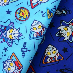 schattige cartoon ultraman katoen, diy naaistof