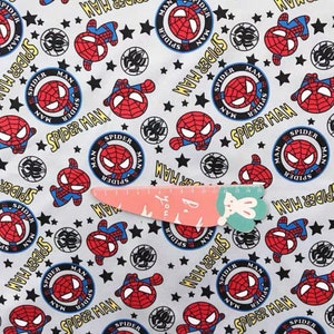 Cartoon Spiderman Polyester wasserdicht, diy nähen Stoff 11