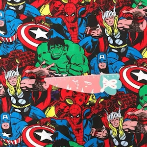 Cartoon Spiderman Polyester wasserdicht, diy nähen Stoff 7