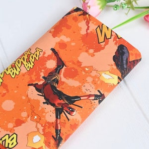 cute cartoon deadpool cotton, diy sewing fabric by half yard