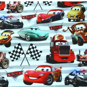 słodka kreskówka błyskawica mcqueen bawełna, tkanina do szycia diy na pół jarda