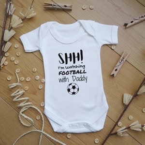 T-Shirt bambino Shh sto guardando l'Inter con papà idea regalo maglietta  tshirt