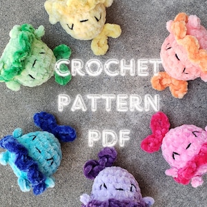 Little Gumdrop Häkelanleitung: Nr. nähen Amigurumi (PDF-Muster), Niedliche Häkelanleitung, Schnelle Häkelanleitung, Amigurumi Anleitung