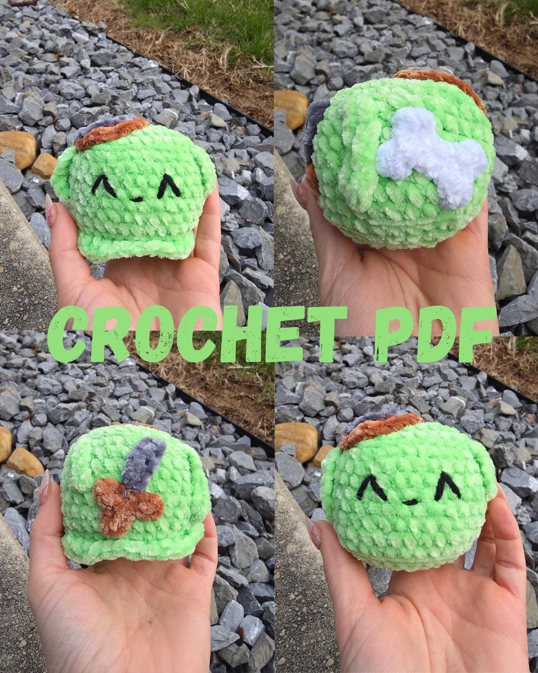30 DnD Crochet Patterns for Dice Bags, Plushies, and Tabletop Gifts 3 Oozey the Gelatinous Cube Crochet Pattern