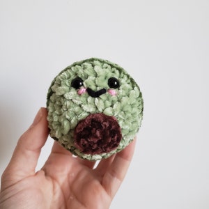 Avocado Stress Ball, Amigurumi Avocado, Cute Avocado Plushie, Stress Relief Toys, Crochet Avocado Plush, Stress Balls, Cute Gifts for Kids