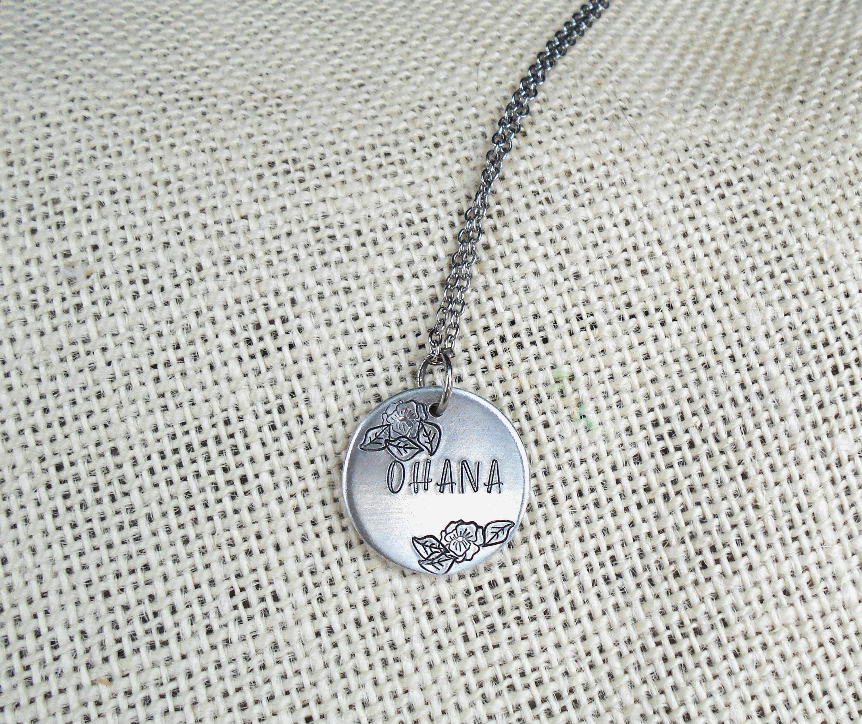 Ohana Necklace - Etsy