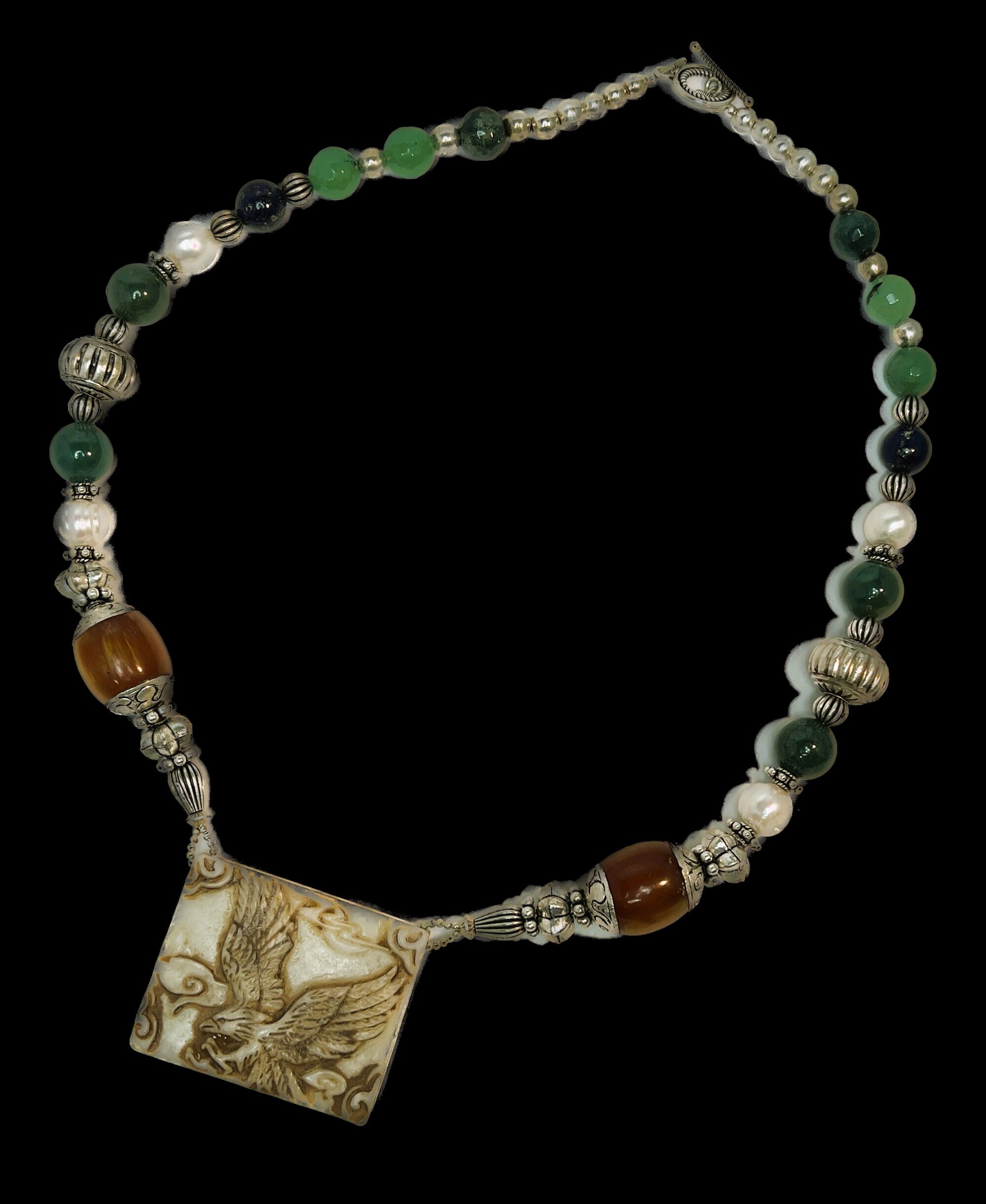 Unusual Tibetan Style Necklace - Etsy