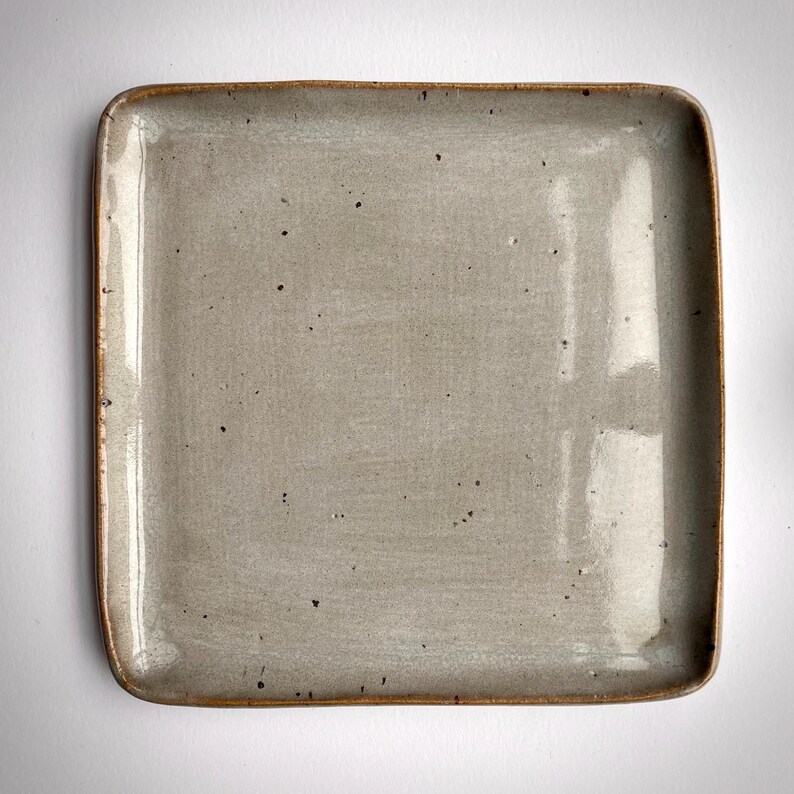 Handmade Square Plate Etsy UK