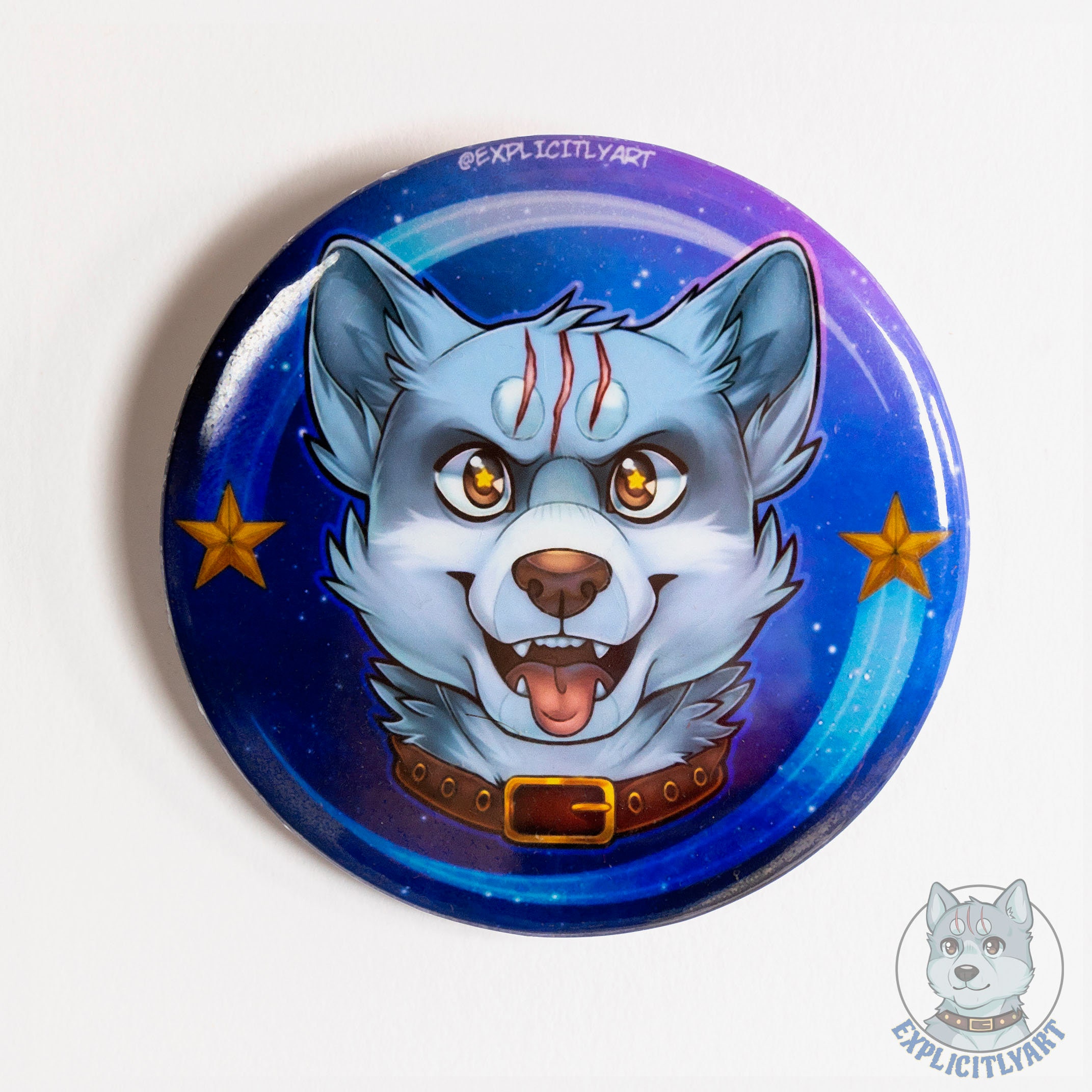 Ginga Button Pins/badges 58mm holographic & Nonholographic Etsy