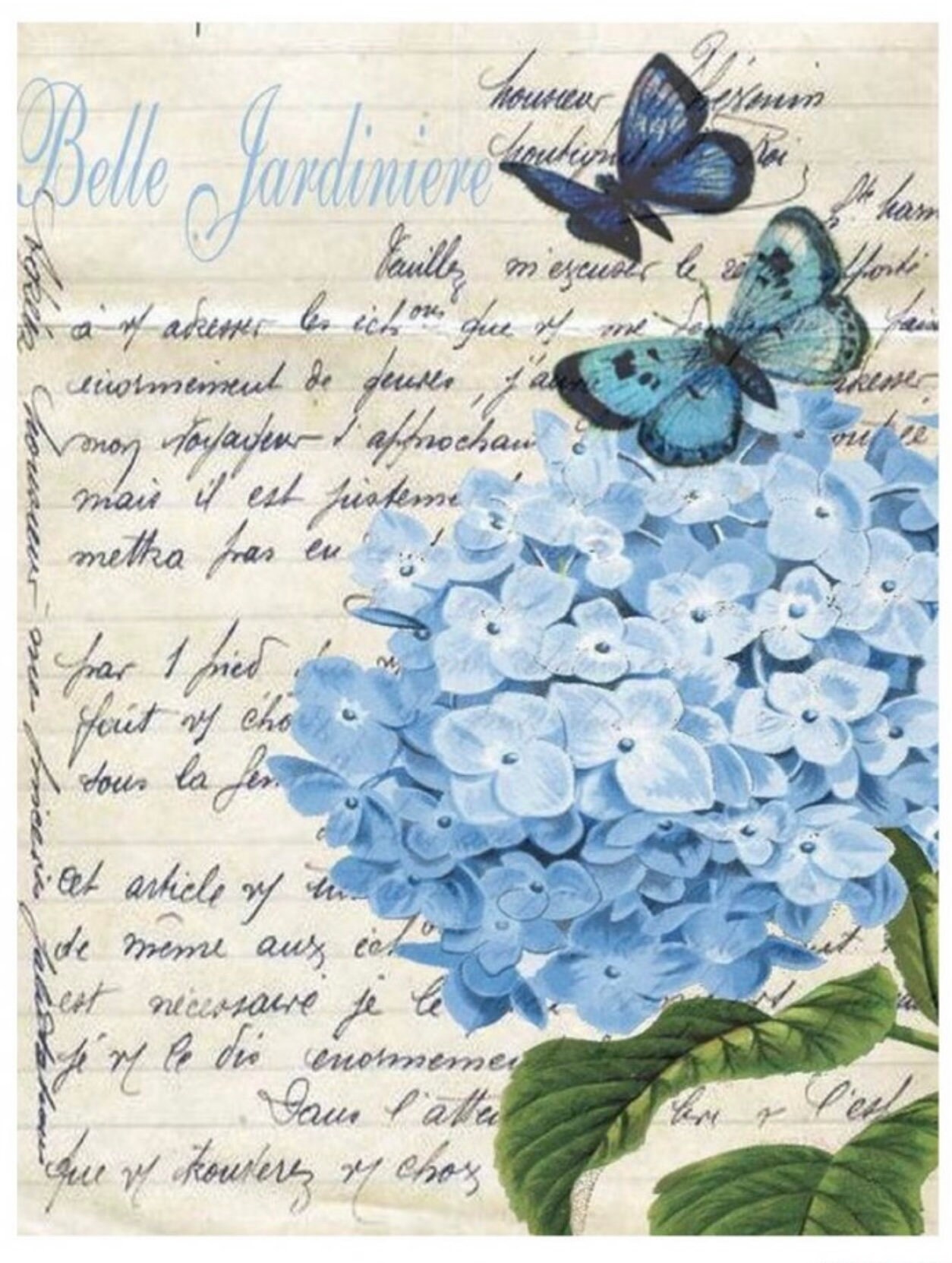 Decoupage Rice Paper - Etsy