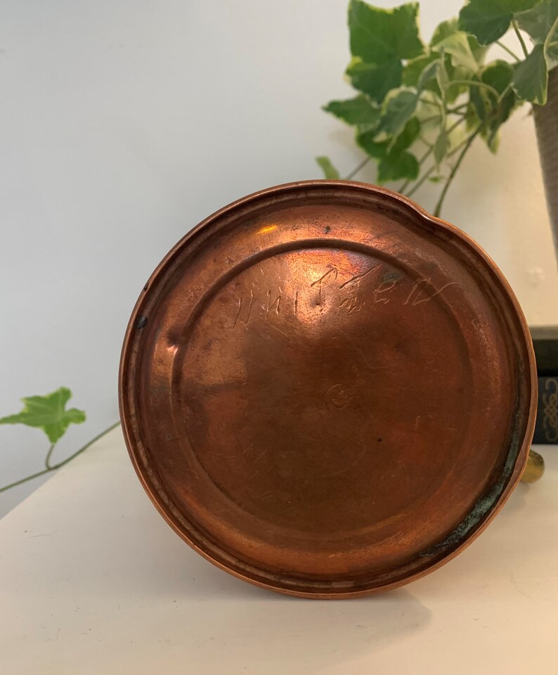 Vintage Copper and Brass Teapot Etsy