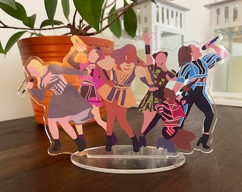 Six Broadway Musical inspired Acrylic Stand