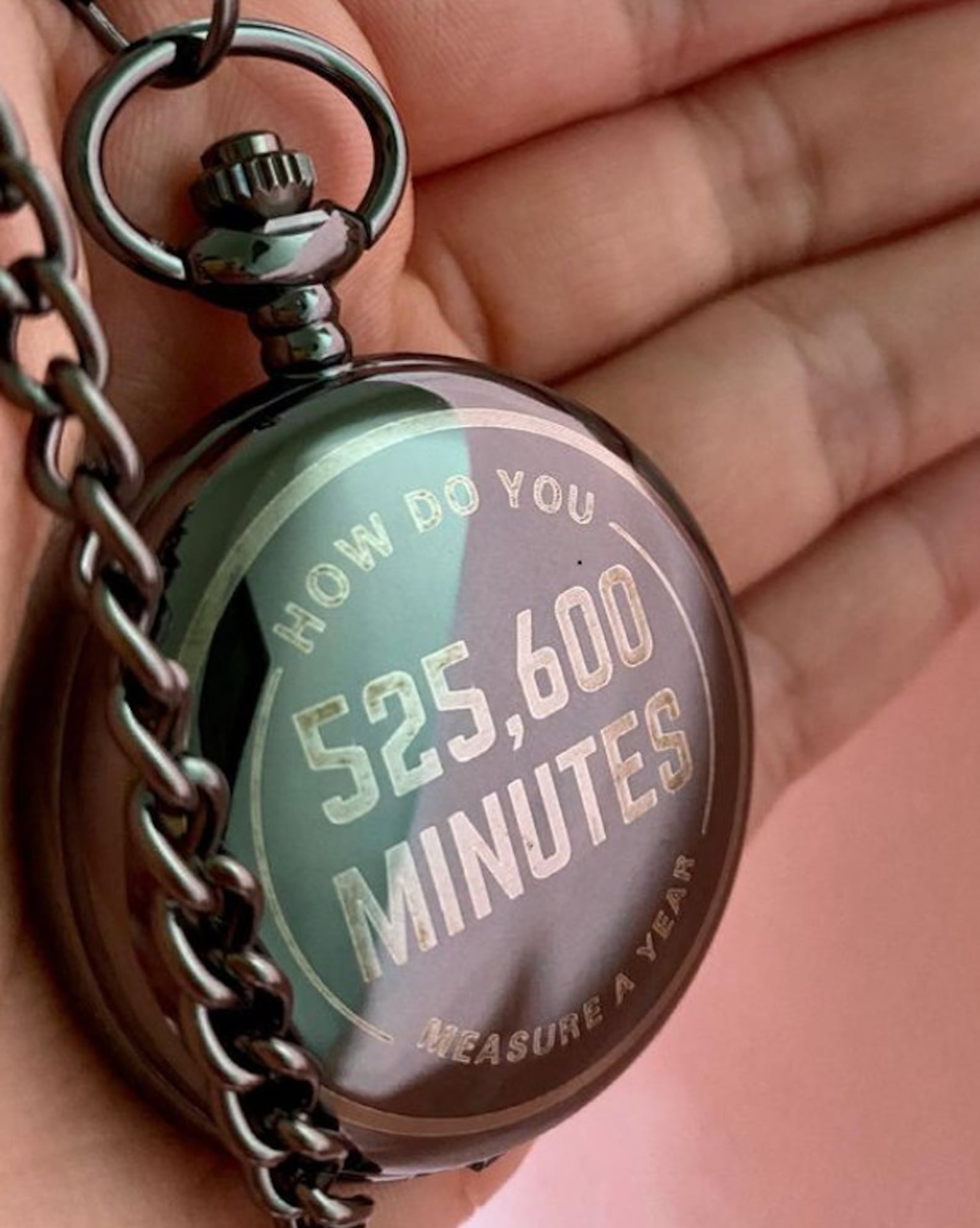Rent Broadway Musical Inspired 525600 Seasons of Love Pocket Watch - Etsy