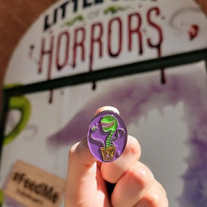 Little Shop of Horrors Broadway Musical inspired Enamel Pin - Audrey II