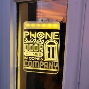 Company Broadway Musical inspired Light up Sign
